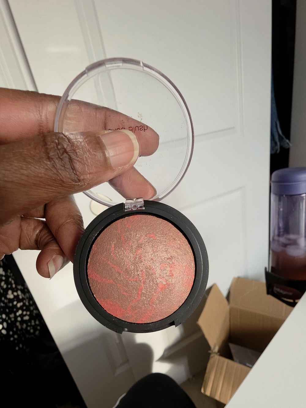 Discontinued ELF Baked Blush- Rich Rose